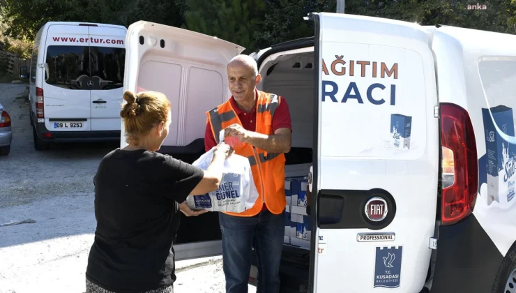 Kuşadası Belediyesi Ekonomik Krizde İhtiyaç Sahiplerine Yardım Ediyor