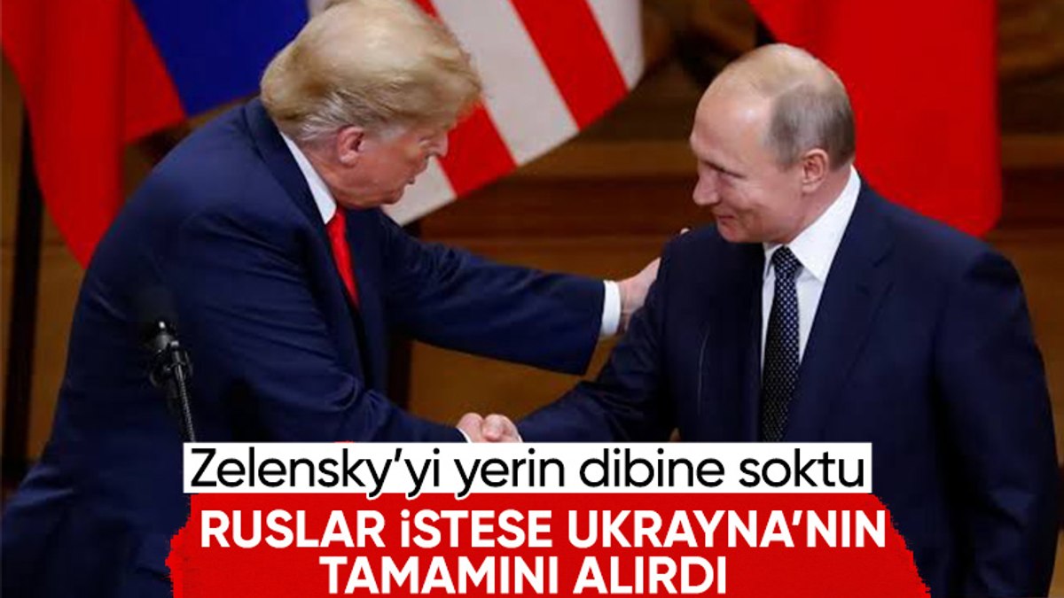 Donald Trump: Vladimir Putin isterse tüm Ukrayna’yı alır