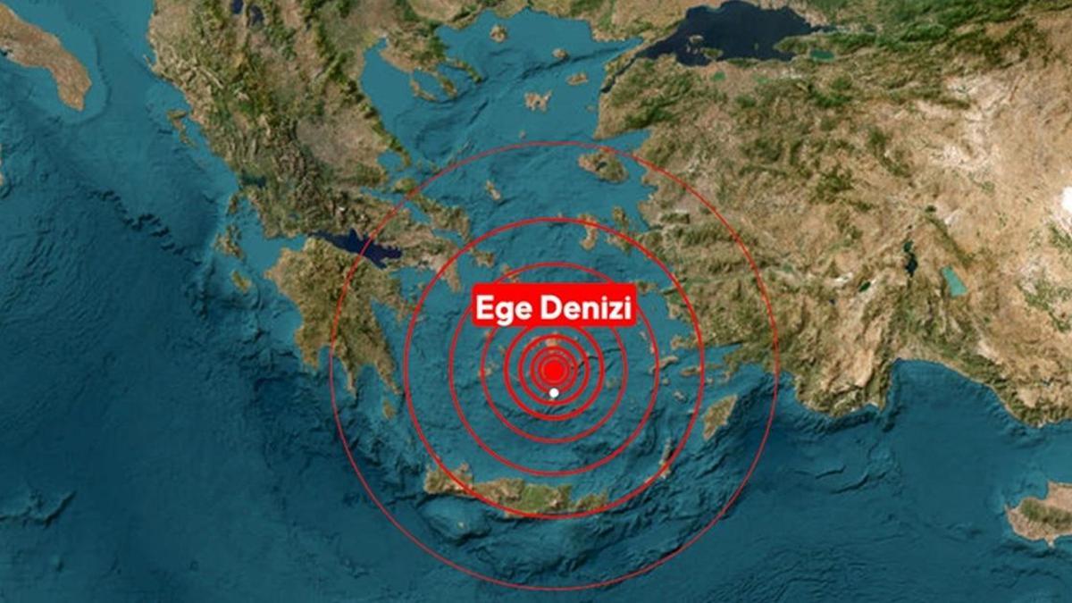 Son dakika: Ege yine sallandı! 4,5 büyüklüğünde bir deprem daha